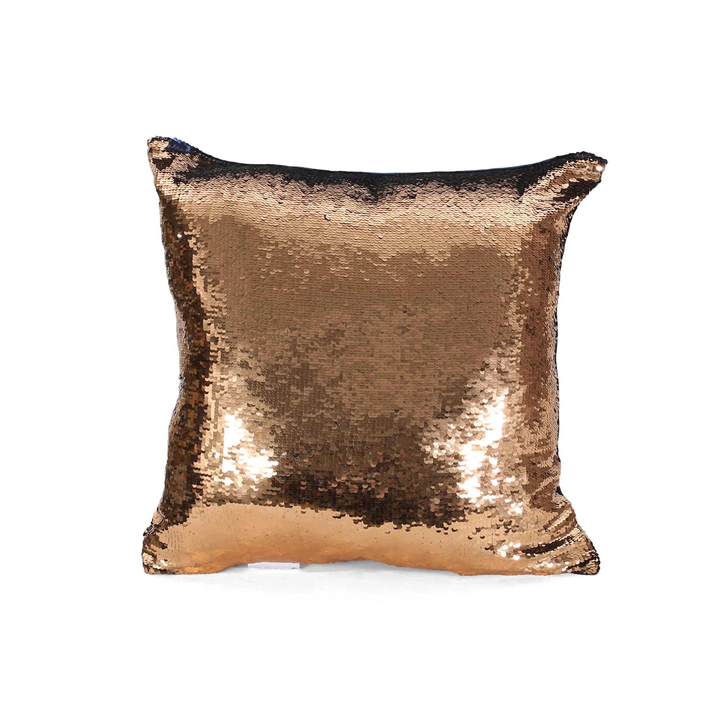 Jennifer Glam Square Reversible Sequin Pillow Cover