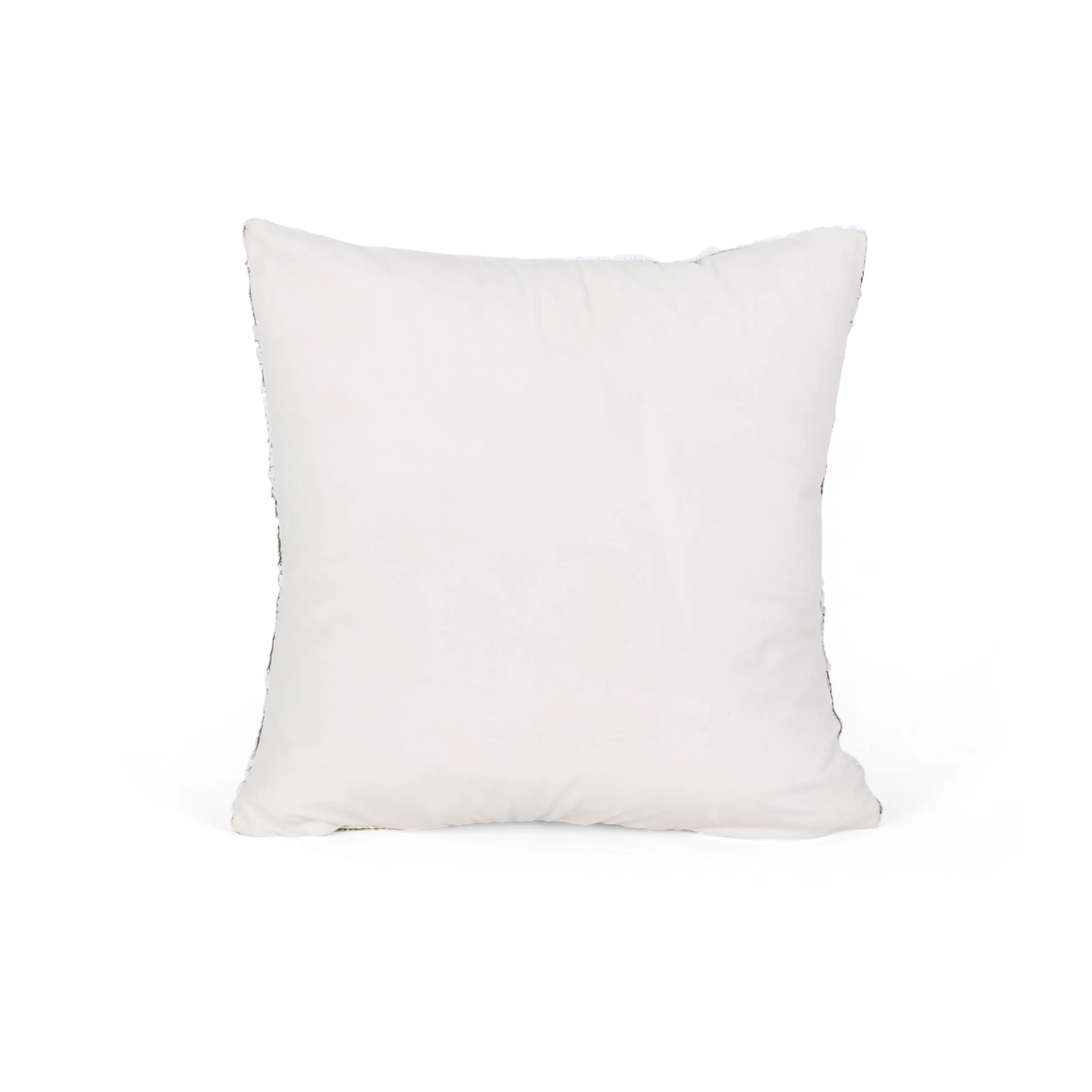 Jennifer Glam Square Reversible Sequin Pillow Cover