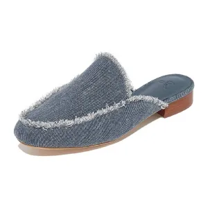 Joie Delaney Denim Mules Slides