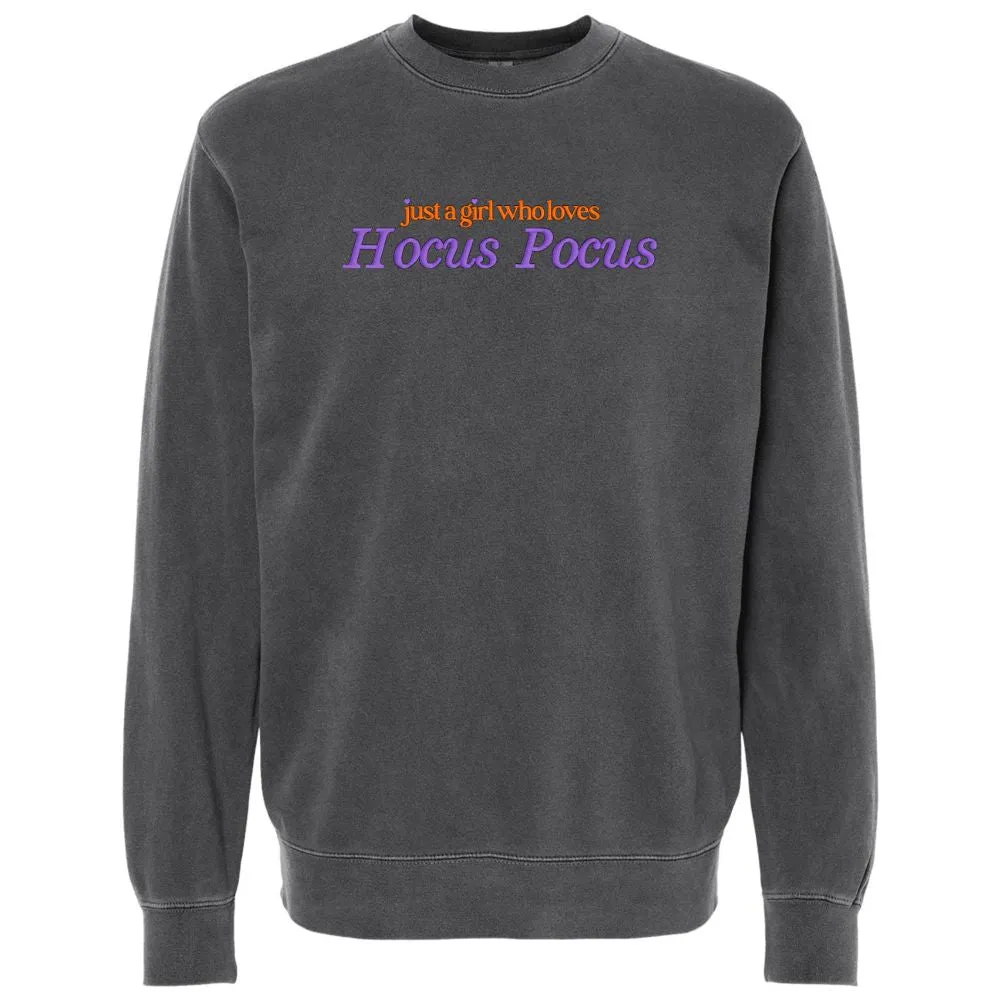 'Just A Girl Who Loves Hocus Pocus' Cozy Crew