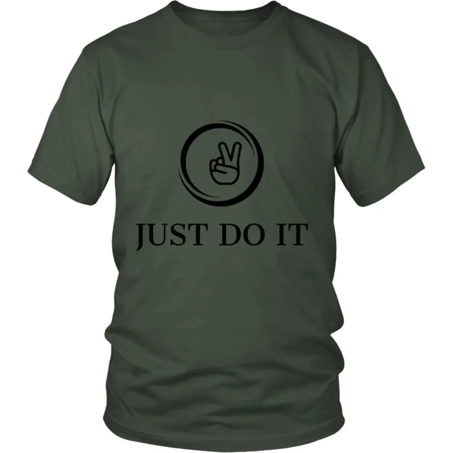 Just Do It Shirt Mens Womens White/Blue/Red/Grey| Inspirational T-shirts (11 colors)