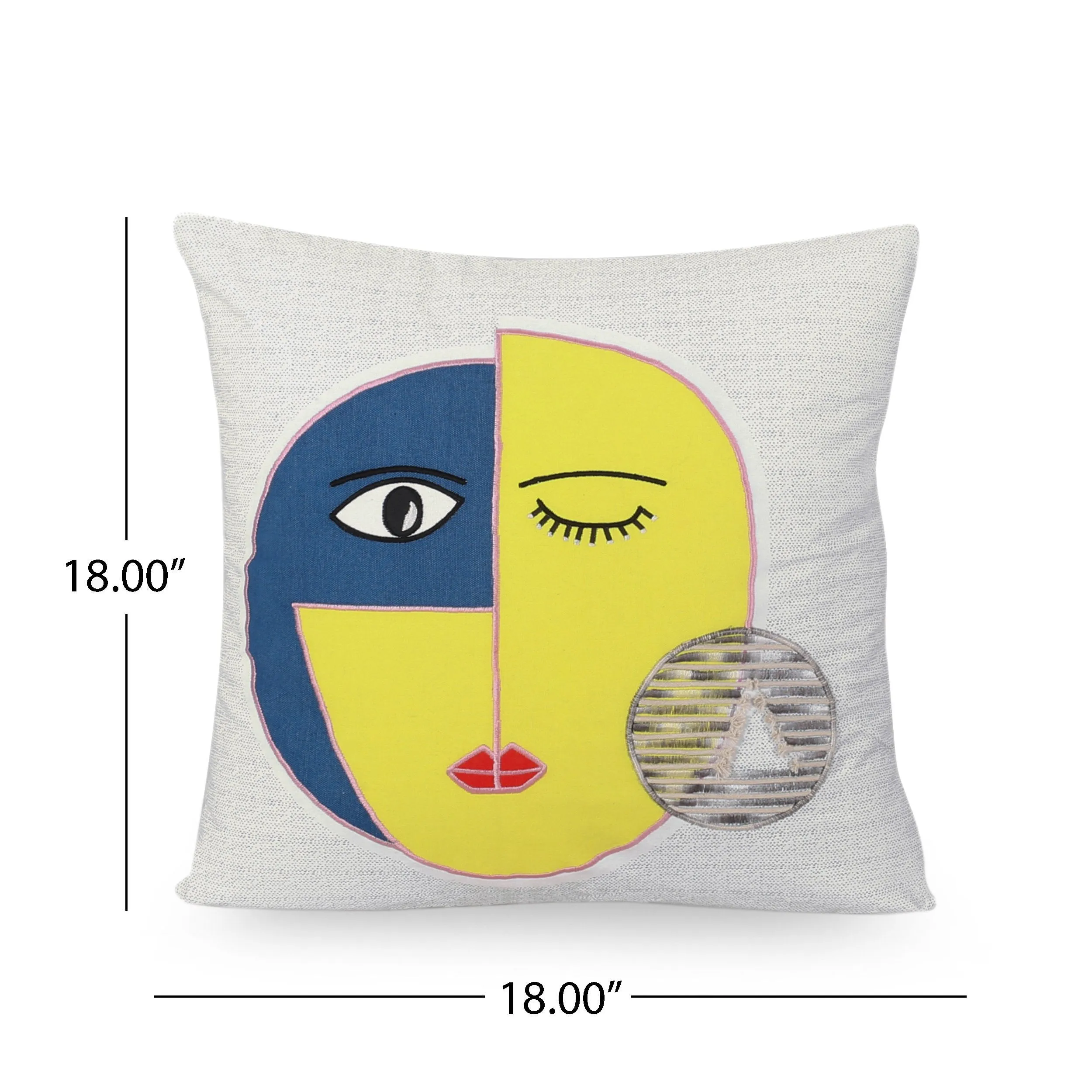 Kaysn Cotton Throw Pillow