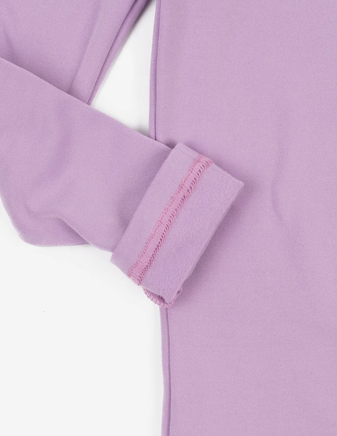 Kid's Classic Solid Color Thermal Pajamas