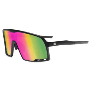 Knockaround Campeones Sunglasses - Rainbow on Black