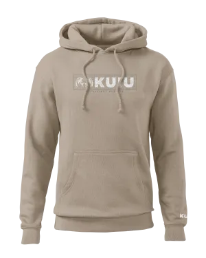 KUIU Topo Block Logo Hoodie | Cement