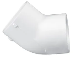 Lasco Fittings PVC 45 Degree Elbow Slip By Slip (¾")