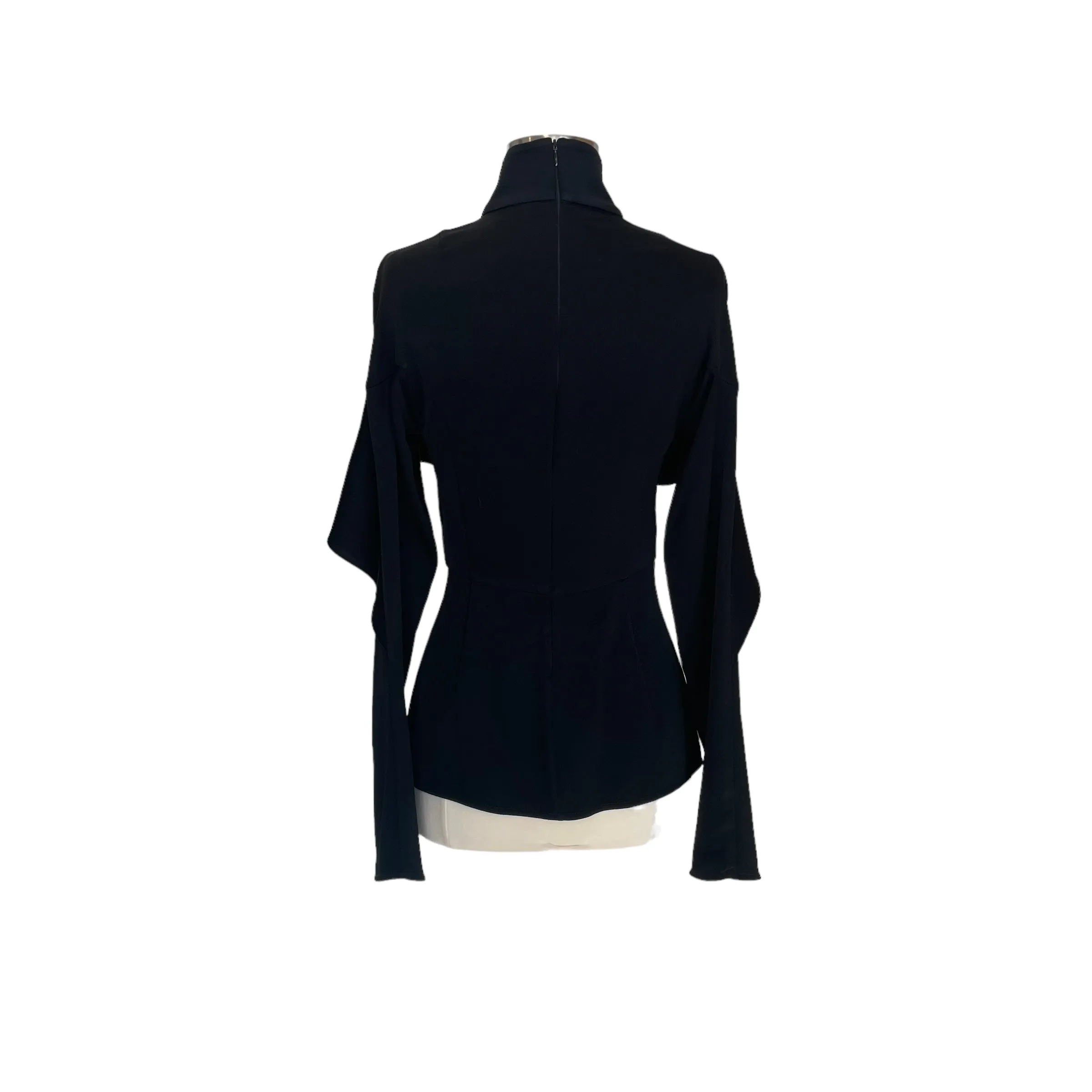 Long Sleeve Peplum Top - 4