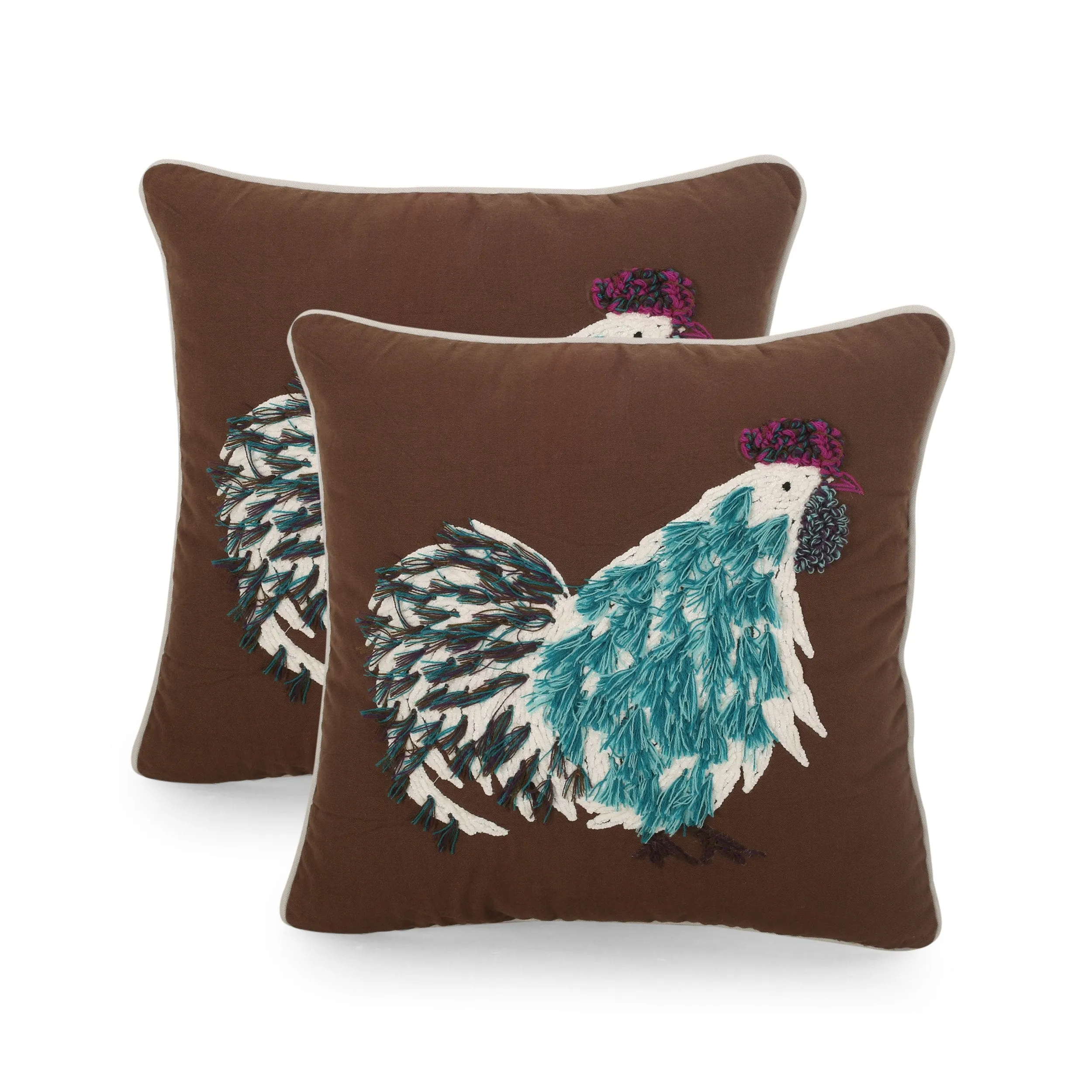 Malayzia Hen Pillow Cover