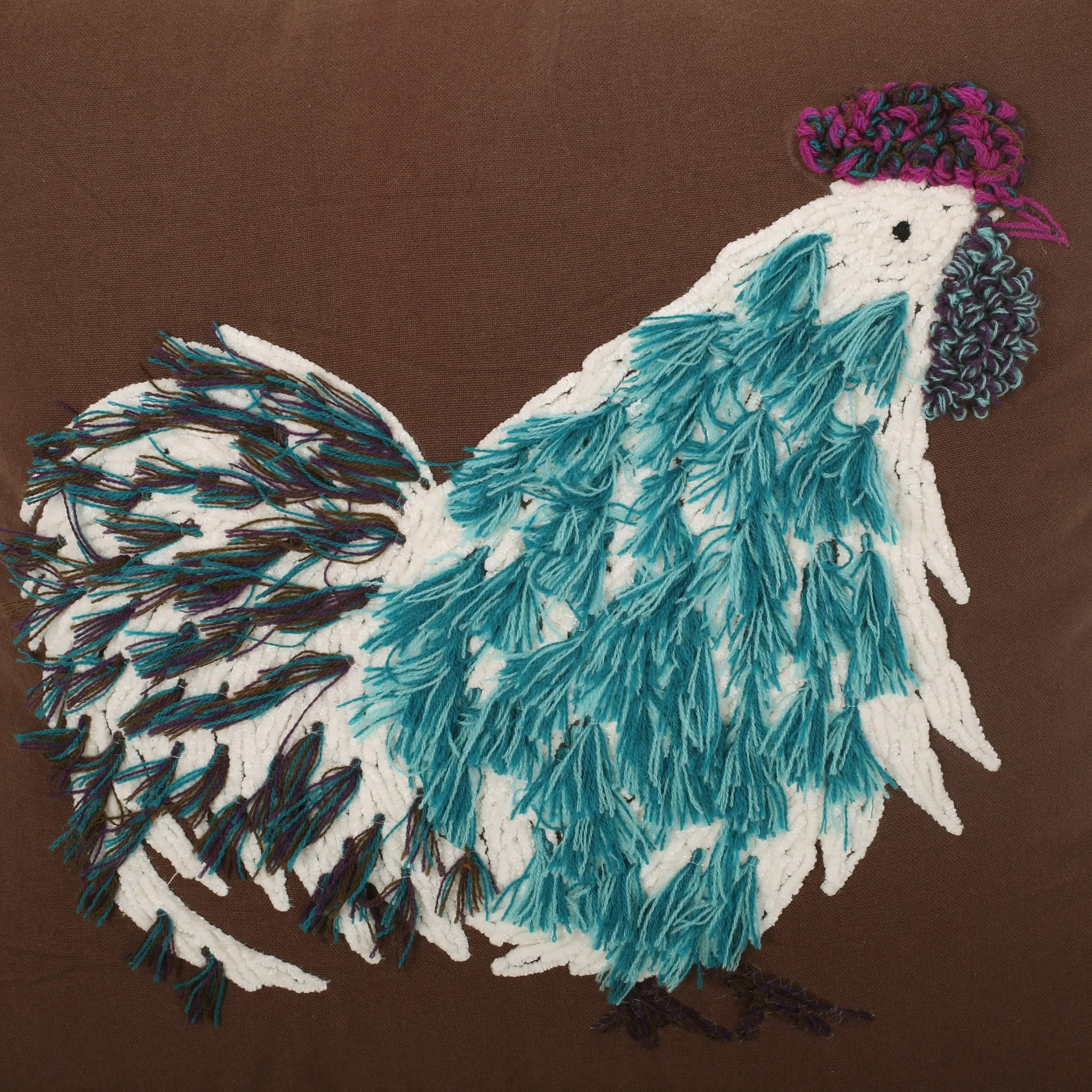 Malayzia Hen Pillow Cover