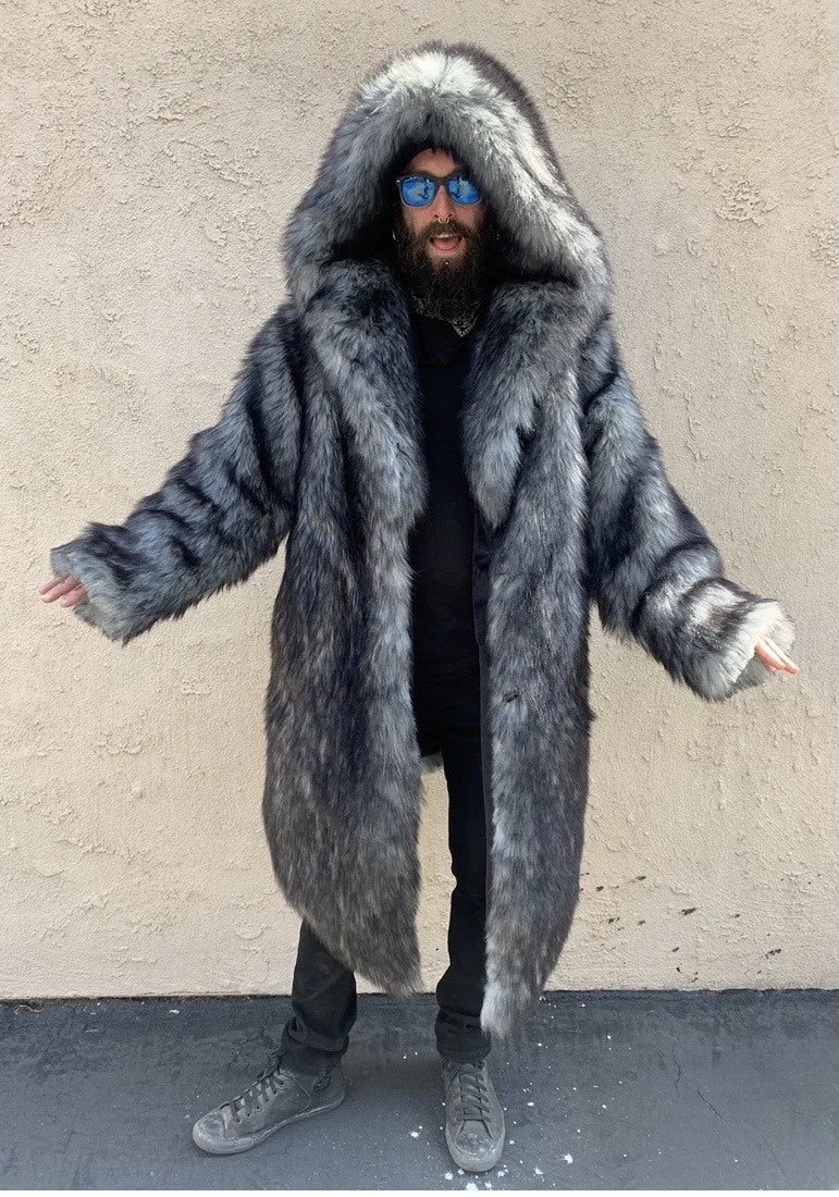 Men's Desert Warrior Coat in "Gray Wolf"