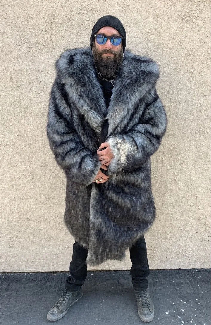 Men's Desert Warrior Coat in "Gray Wolf"