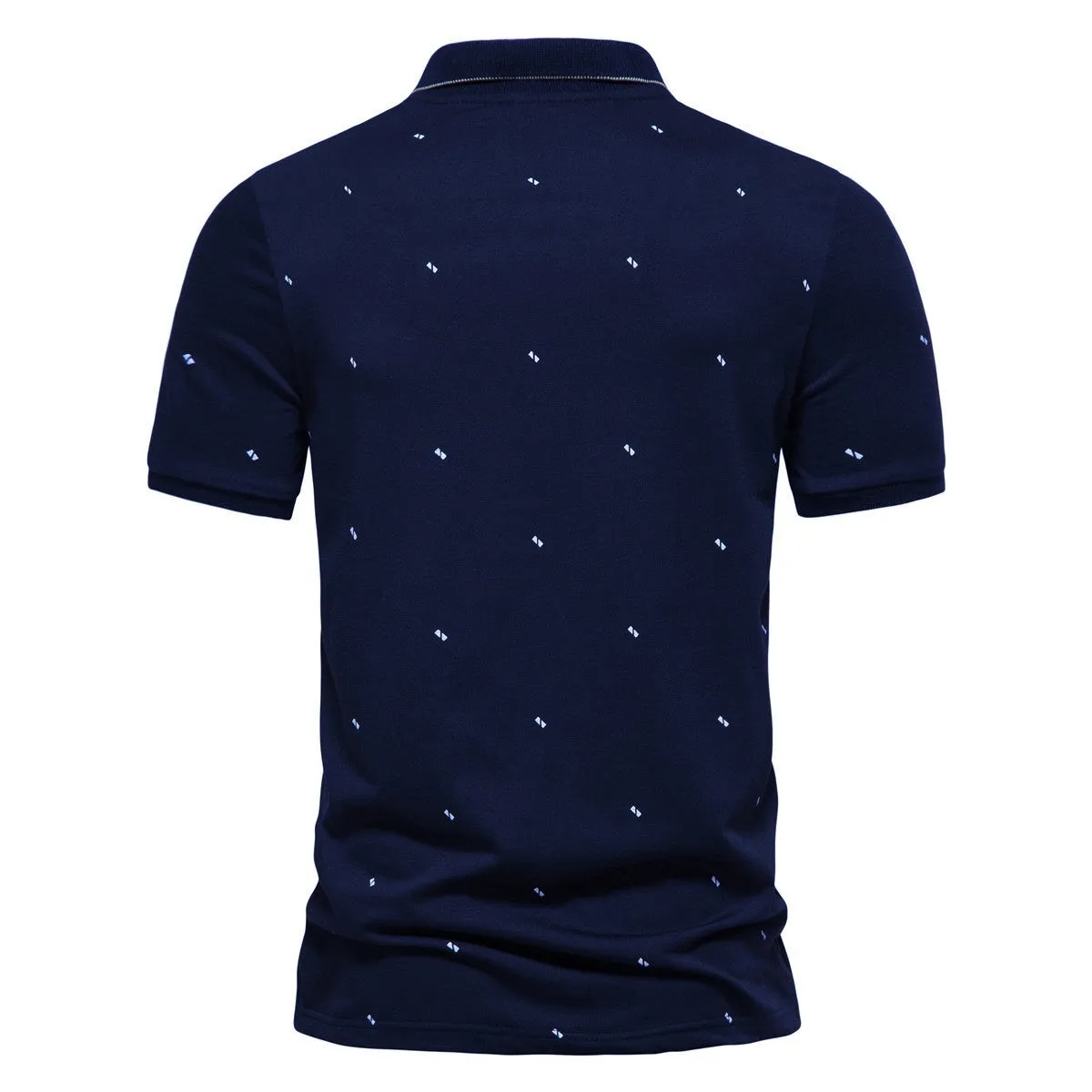 Men's Short-sleeved Polo Shirt Fashionable Printed