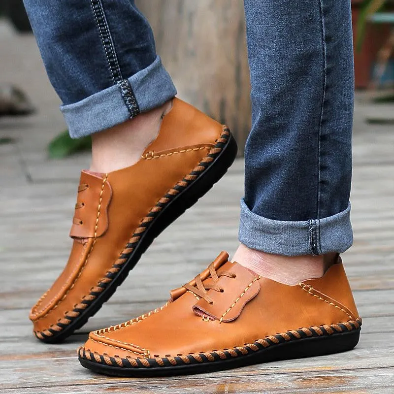 Men's Spring / Summer Genuine Leather Loafers