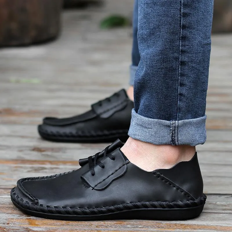 Men's Spring / Summer Genuine Leather Loafers