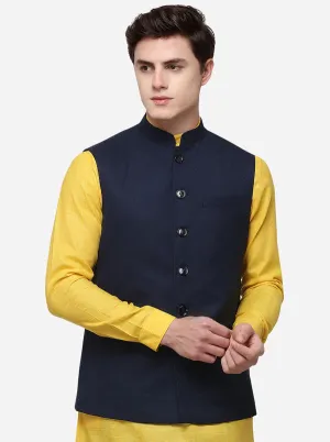 Navy Blue Modi Jacket | JadeBlue