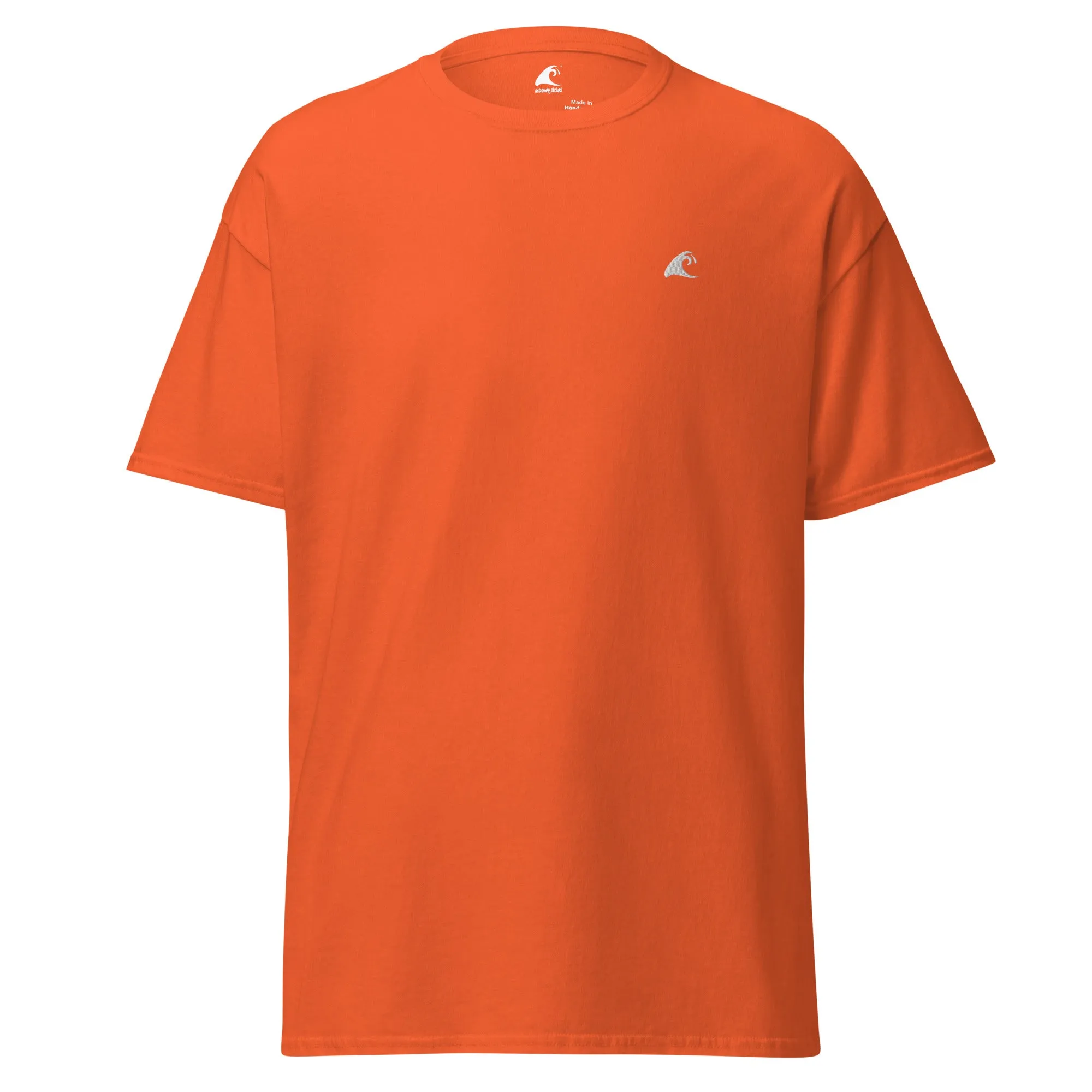 Orange Cotton T-Shirt with Extremely Stoked Epic Wave Logo