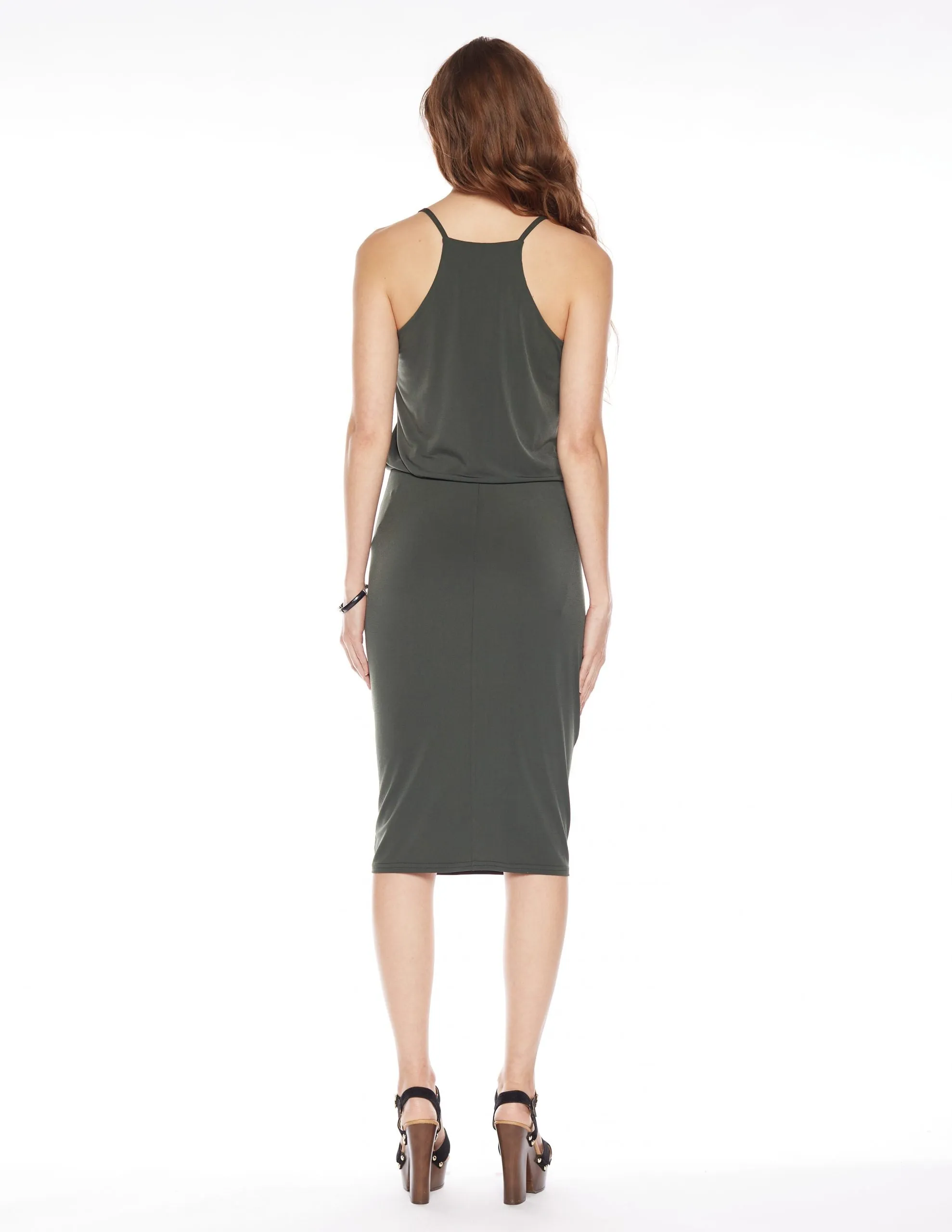 Remedy Dress-Olive