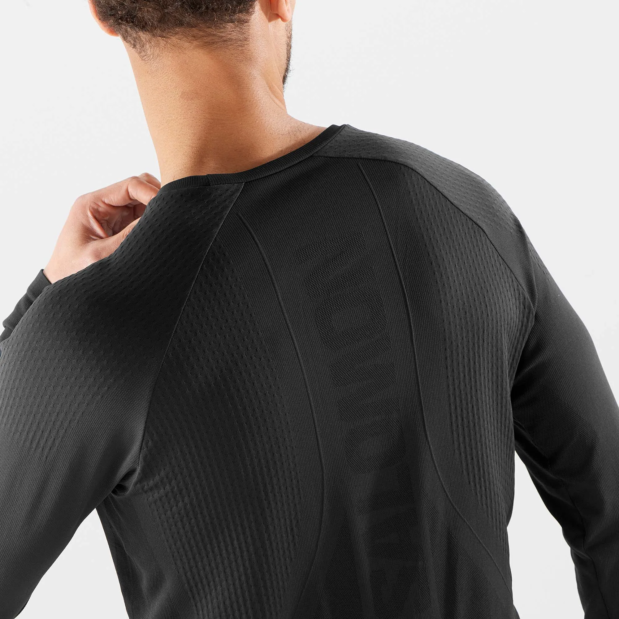 Salomon | Men's Sense Aero Long Sleeve Tee - Deep Black