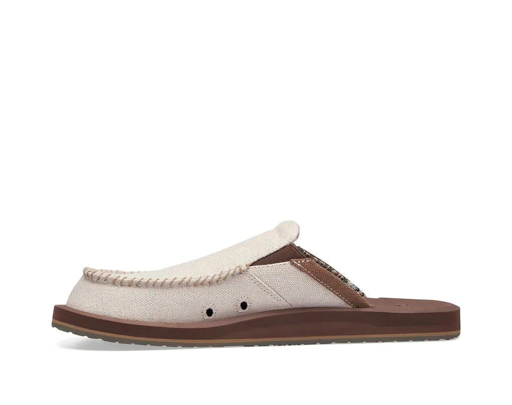 Sanuk Men's You Got My Back Slip On Shoe - Natural 1127214