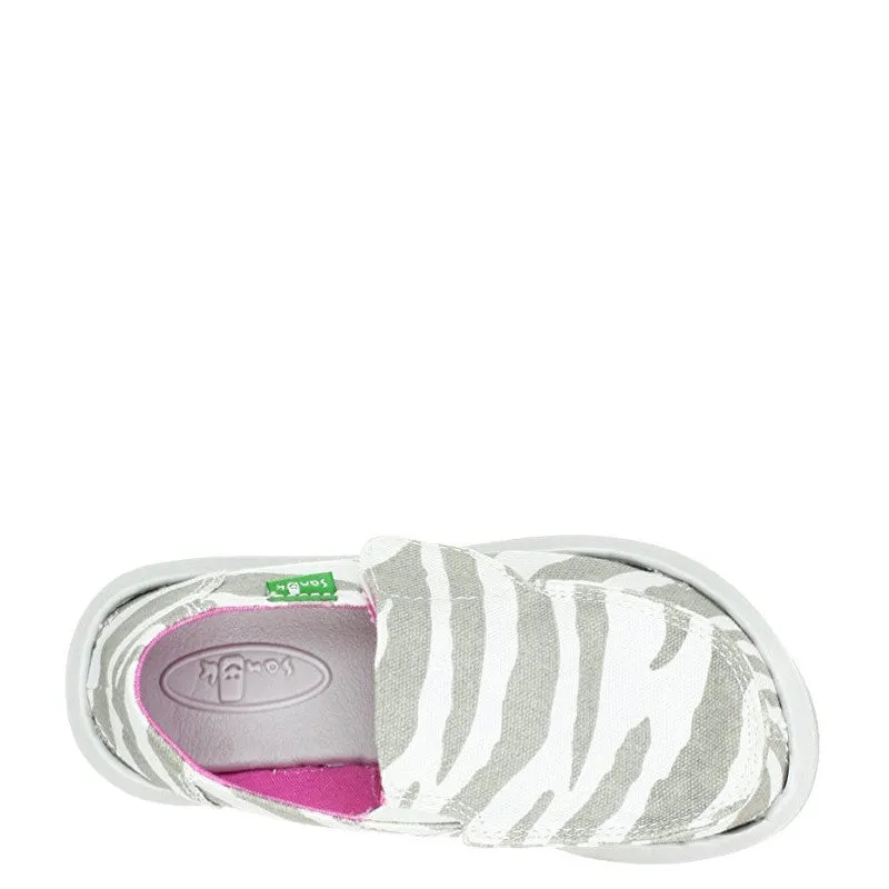 Sanuk Toddler's I'm Game - Zebra Grey SGF1064T