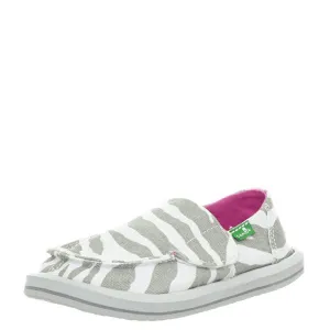 Sanuk Toddler's I'm Game - Zebra Grey SGF1064T