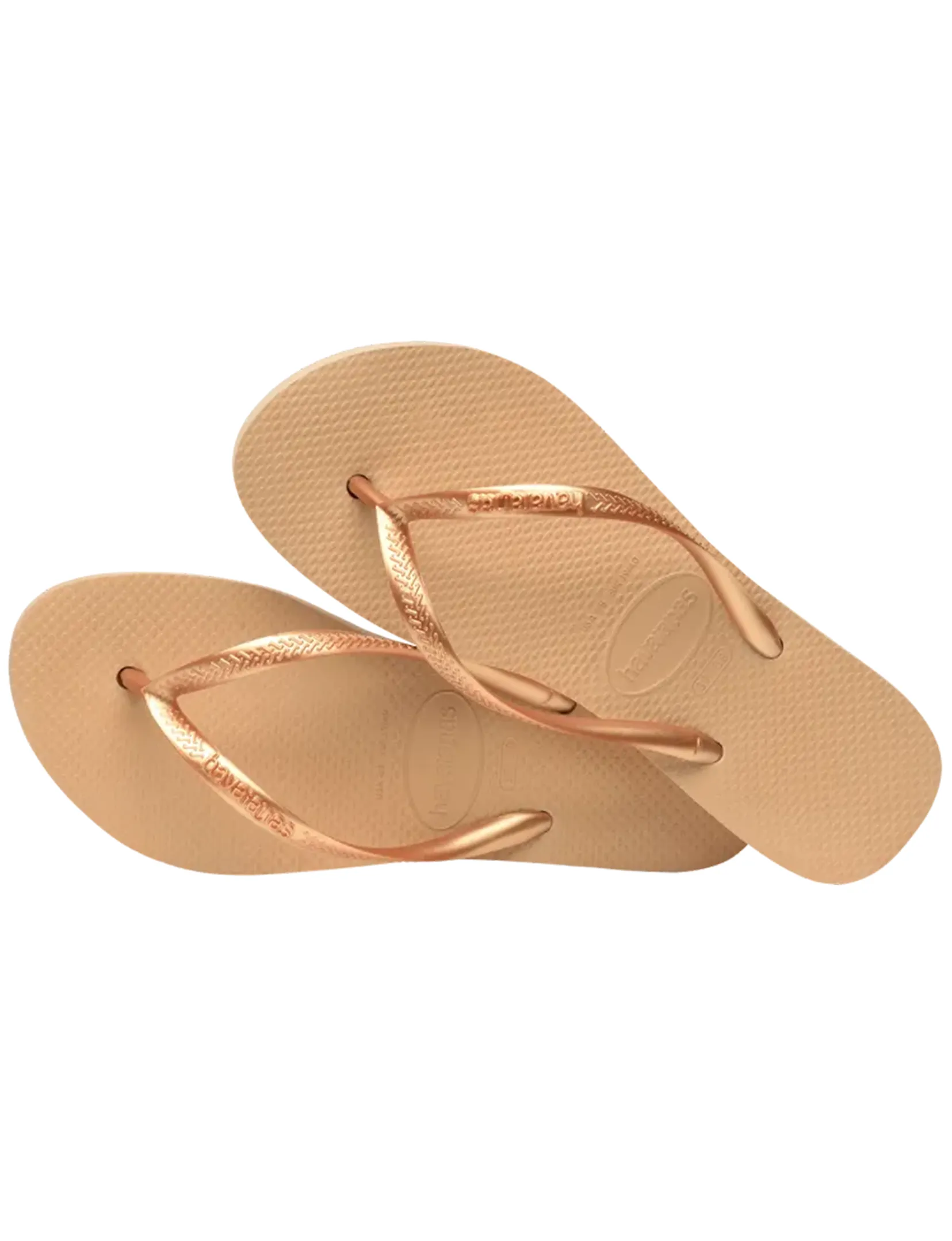 Slim Flatform Sandal, Golden