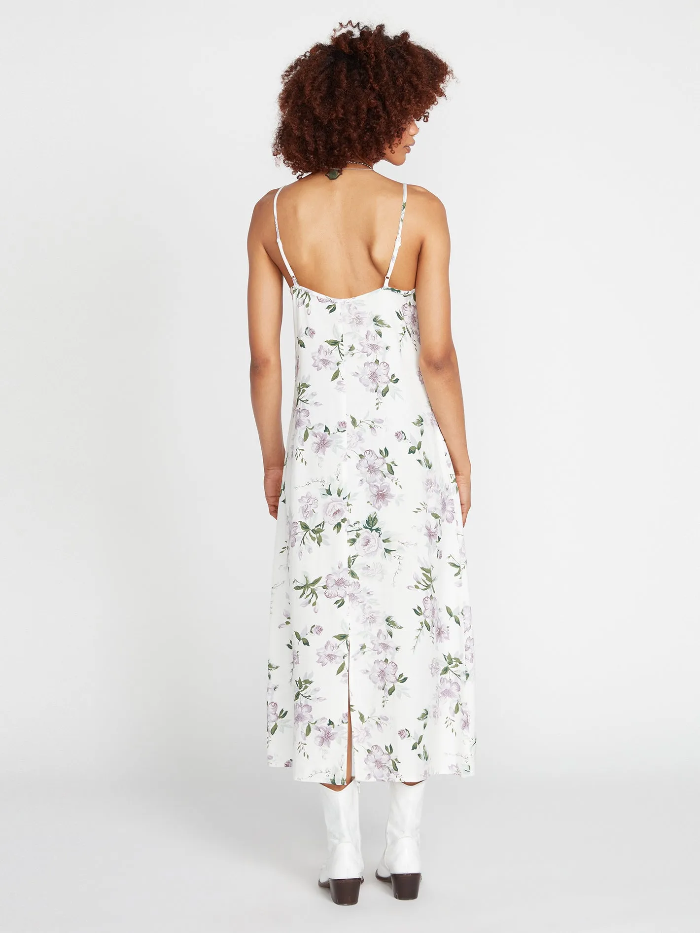 So Growmantic Midi Dress - Star White