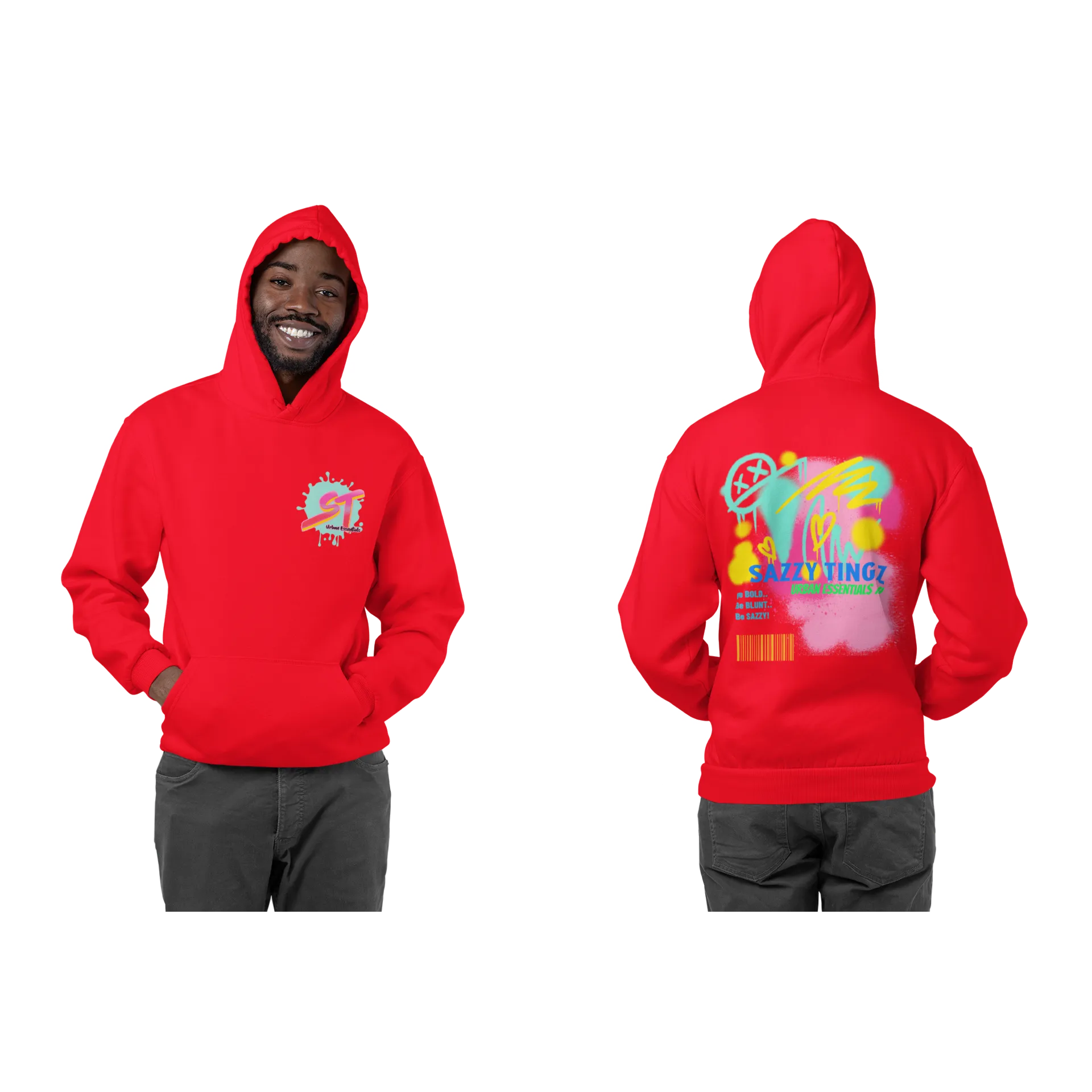 ST Urban Essentials Graffiti Hoodie