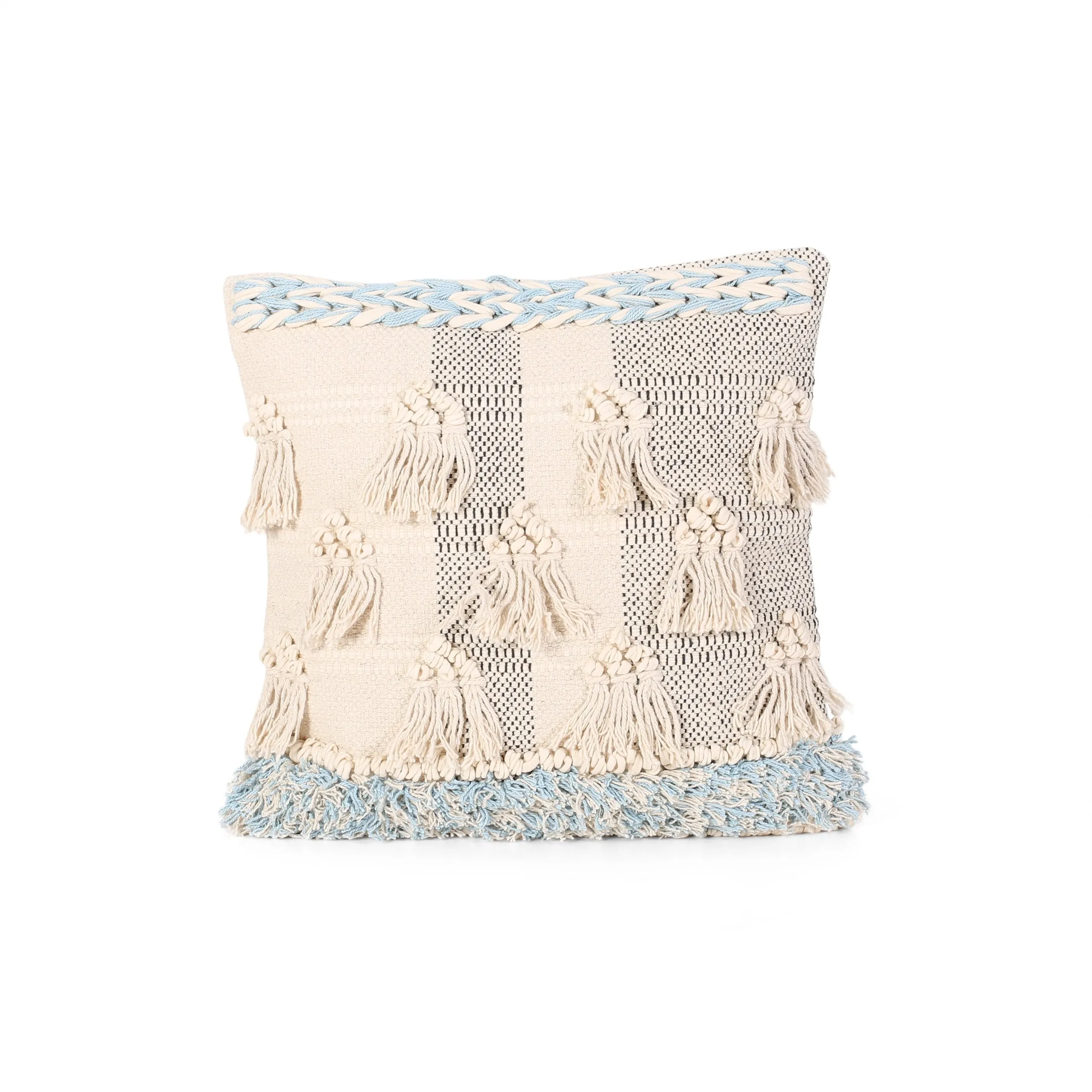 Stacy Boho Cotton Pillow Cover (Set of 2)