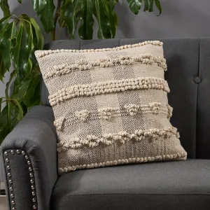 Stephanie Boho Cotton Throw Pillow