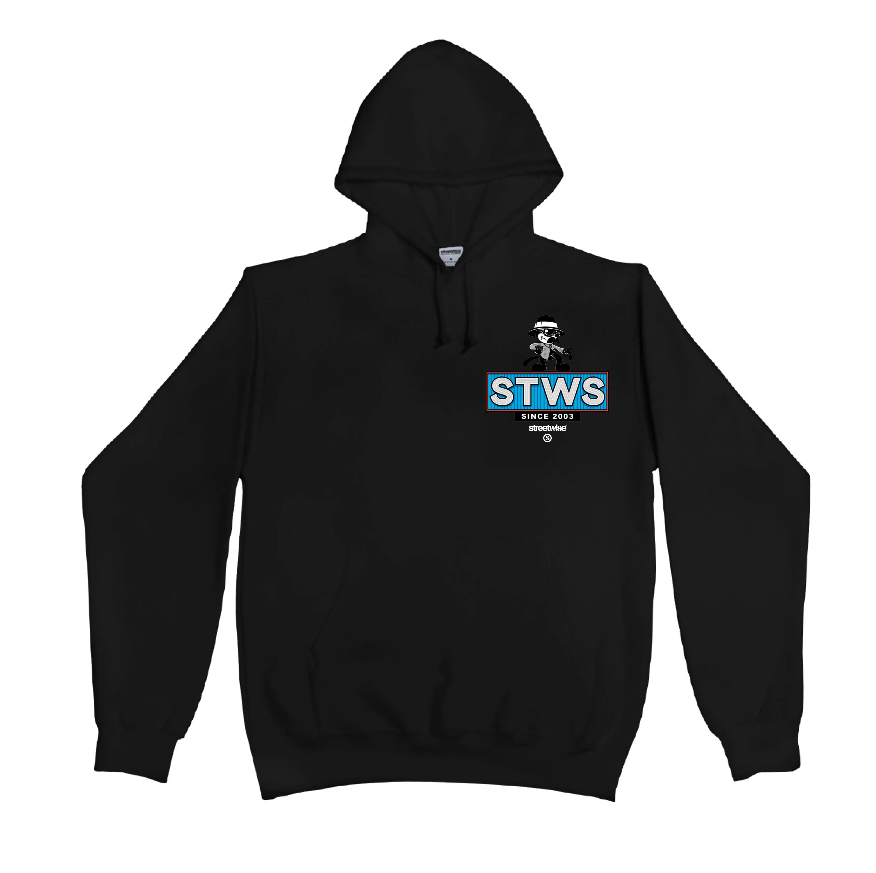 Street Sign Hoodie (Black)