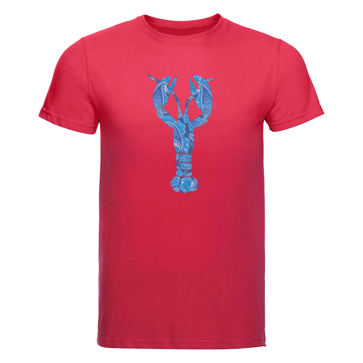 T-Shirt Big Blue Lobster White