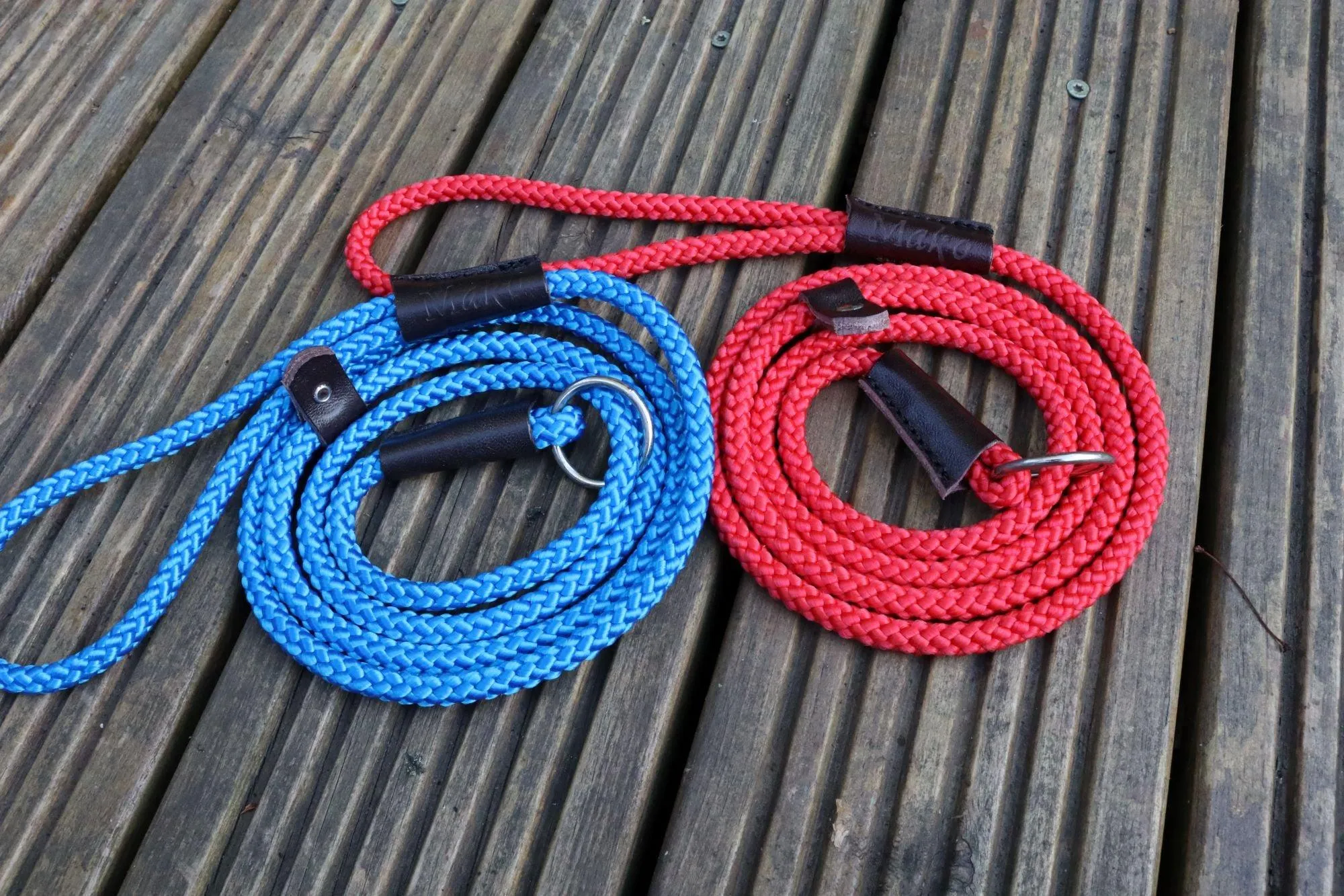 Thin Rope Slip Lead for Dogs - 1.4m Long