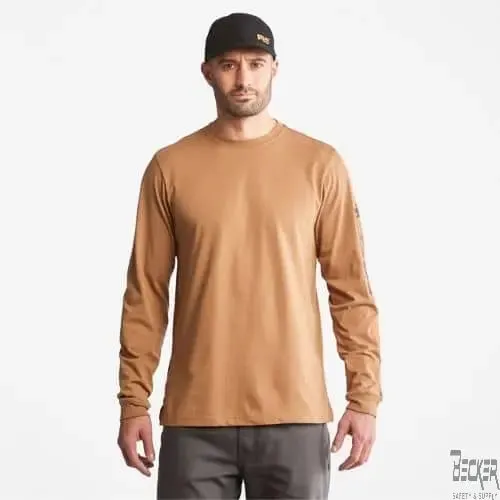 TIMBERLAND PRO - Base Plate Long Sleeve w/logo