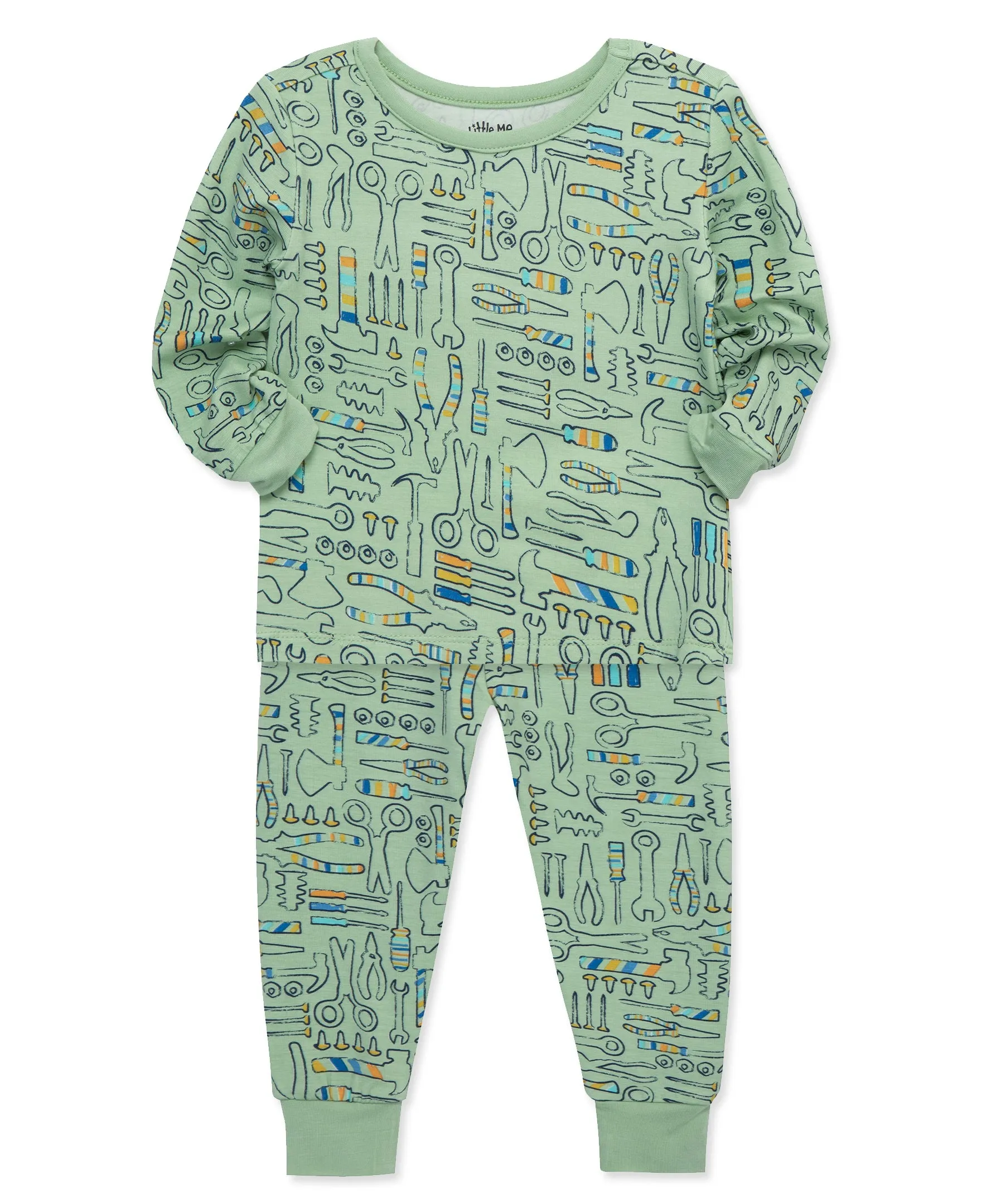 Toolbox 4-Piece Bamboo Pajama Set (2T-4T)