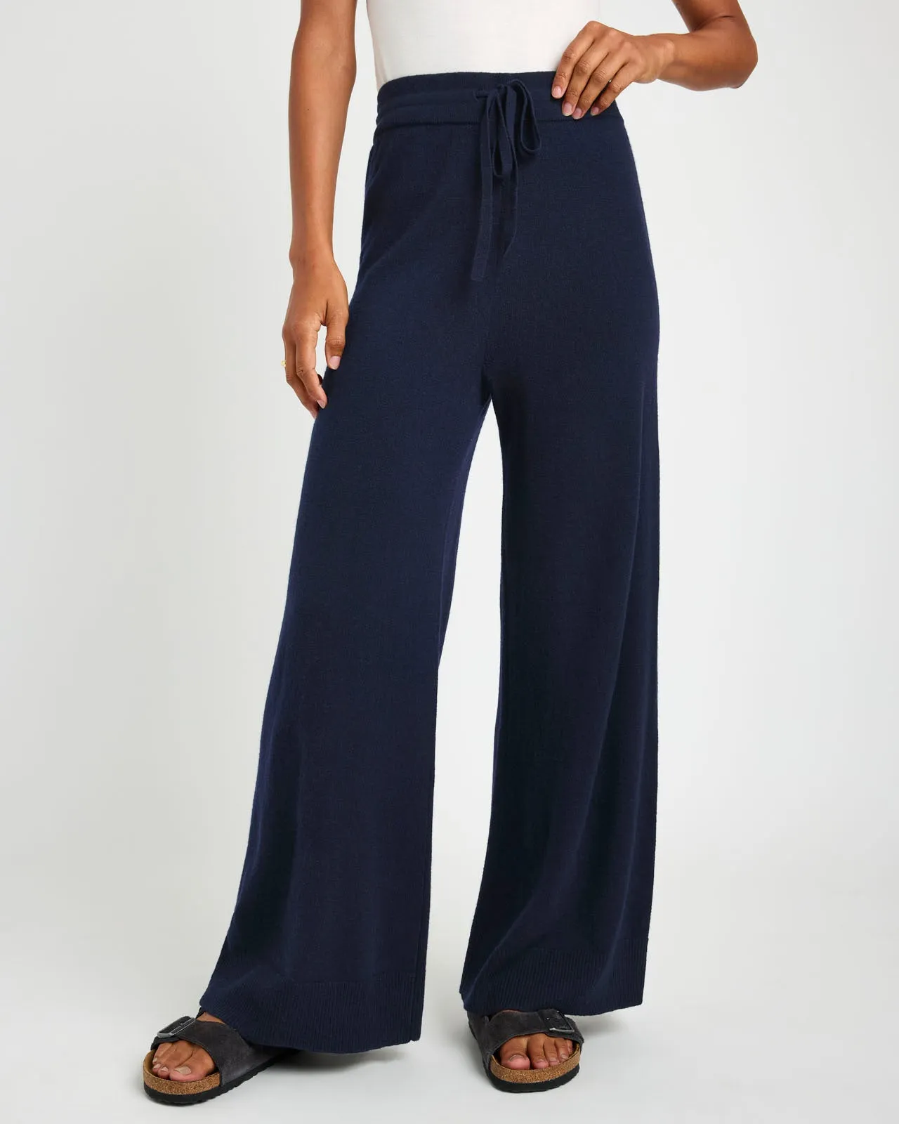 Tori Cashmere Wide Leg Pant