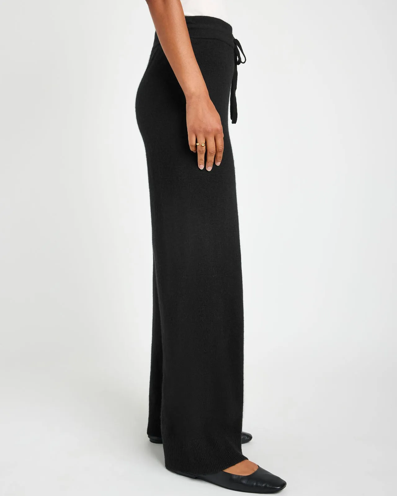 Tori Cashmere Wide Leg Pant