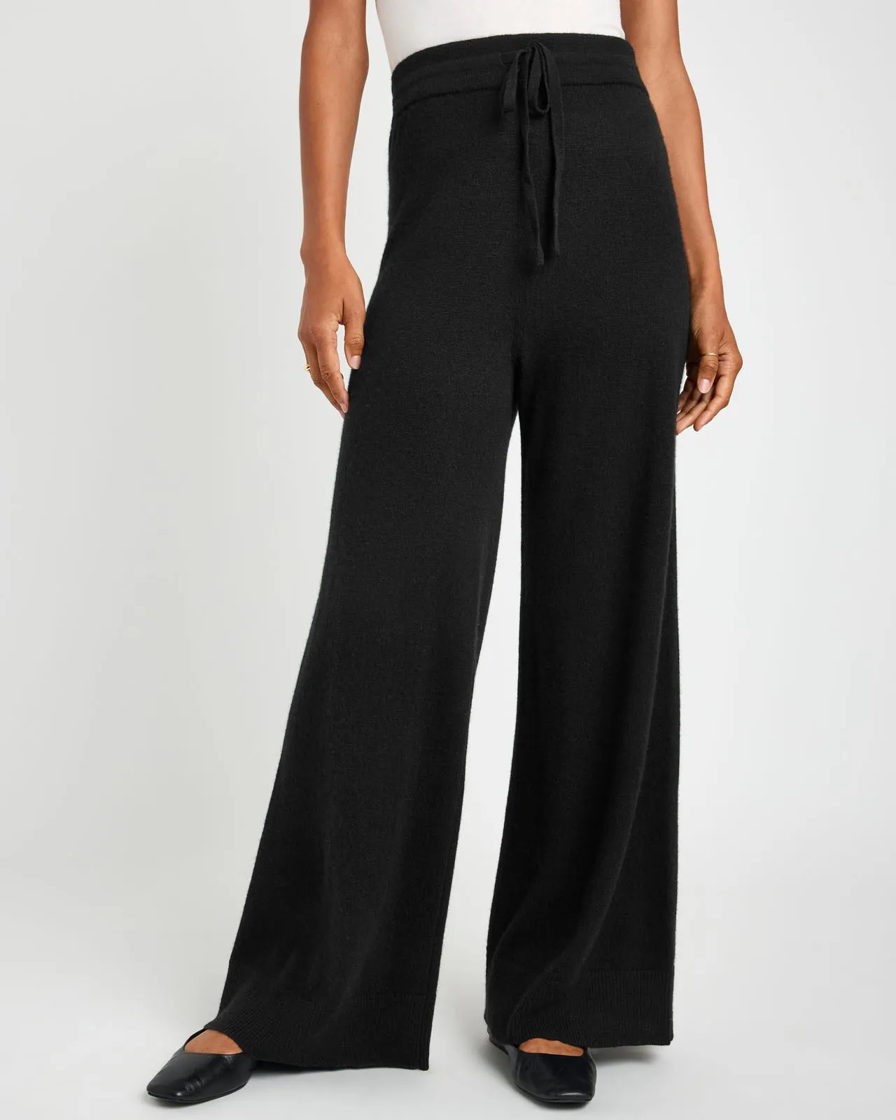 Tori Cashmere Wide Leg Pant