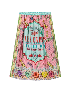 Vanessa Candy Printed Skirt