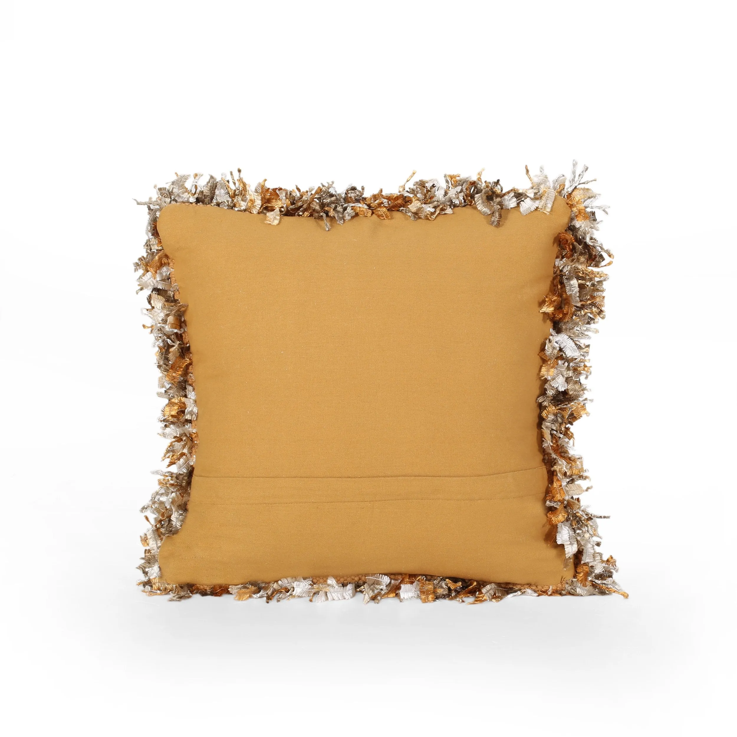 Vanessa Glam Fabric Throw Pillow