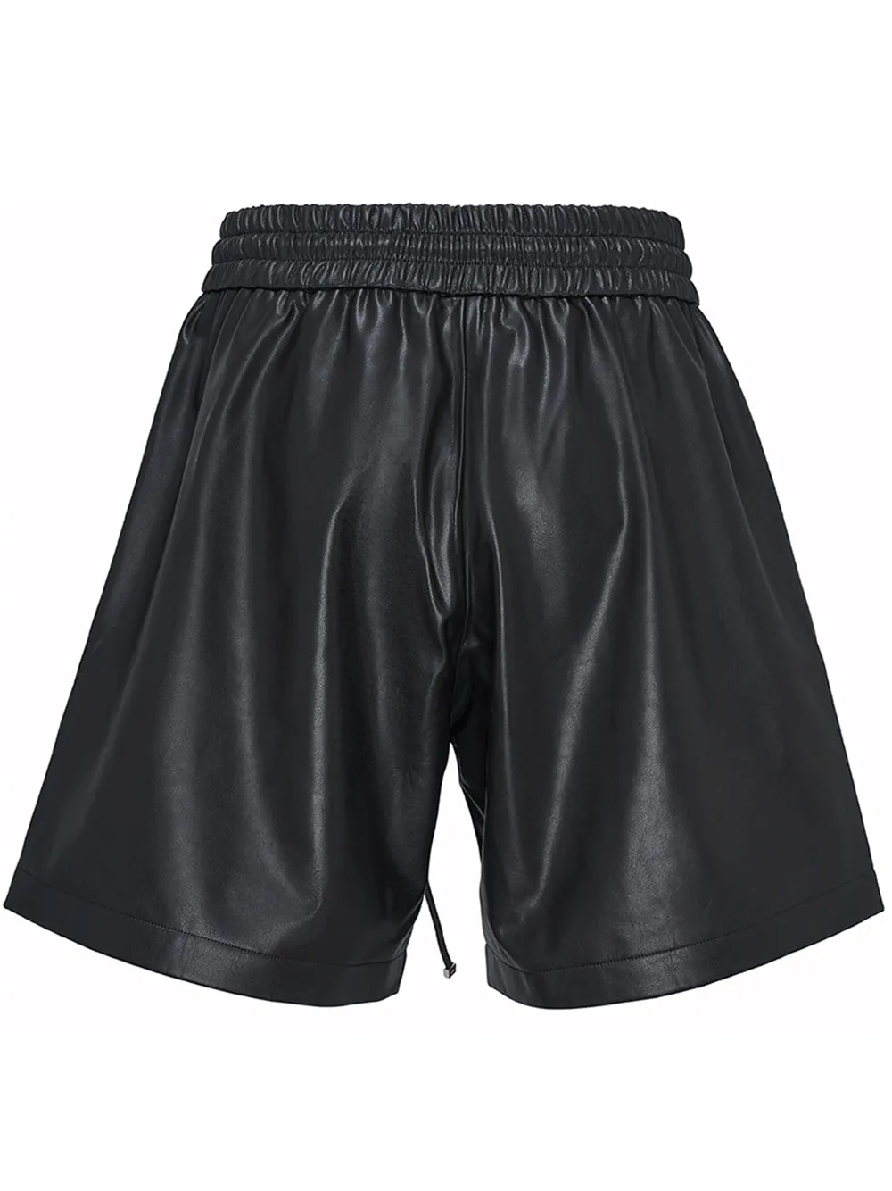 Vegan Leather Ball Shorts