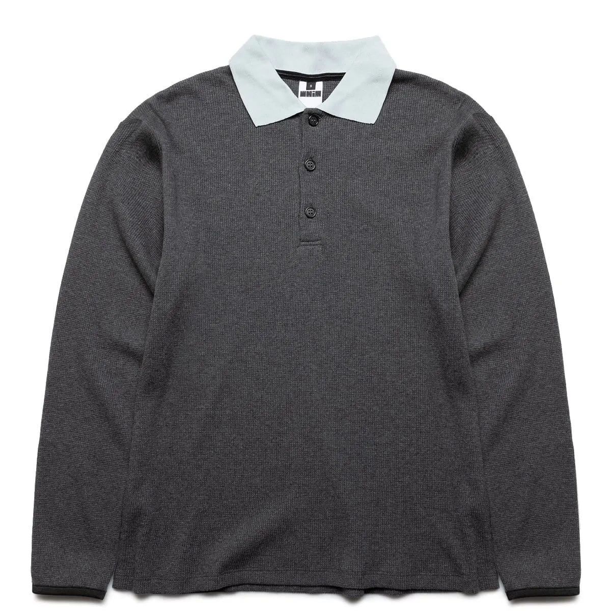 WAFFLE LONG SLEEVE GOLF SHIRT