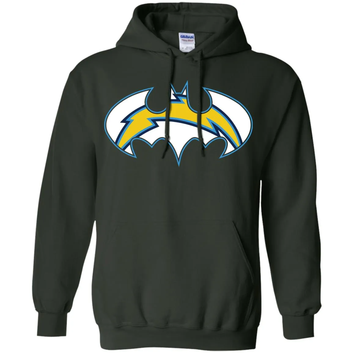 We Are The Los Angeles Chargers Batman Nfl Mashup Pullover Hoodie Sweatshirt