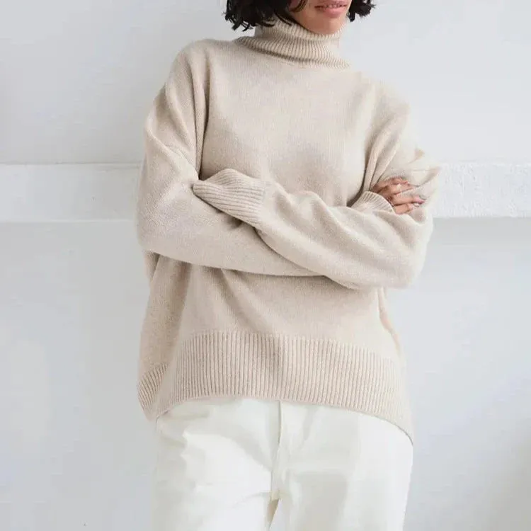 Wjczt outfit ideal Kyra Turtleneck Oversize Sweater