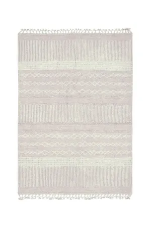 WOOL AREA RUG ARI ROSE