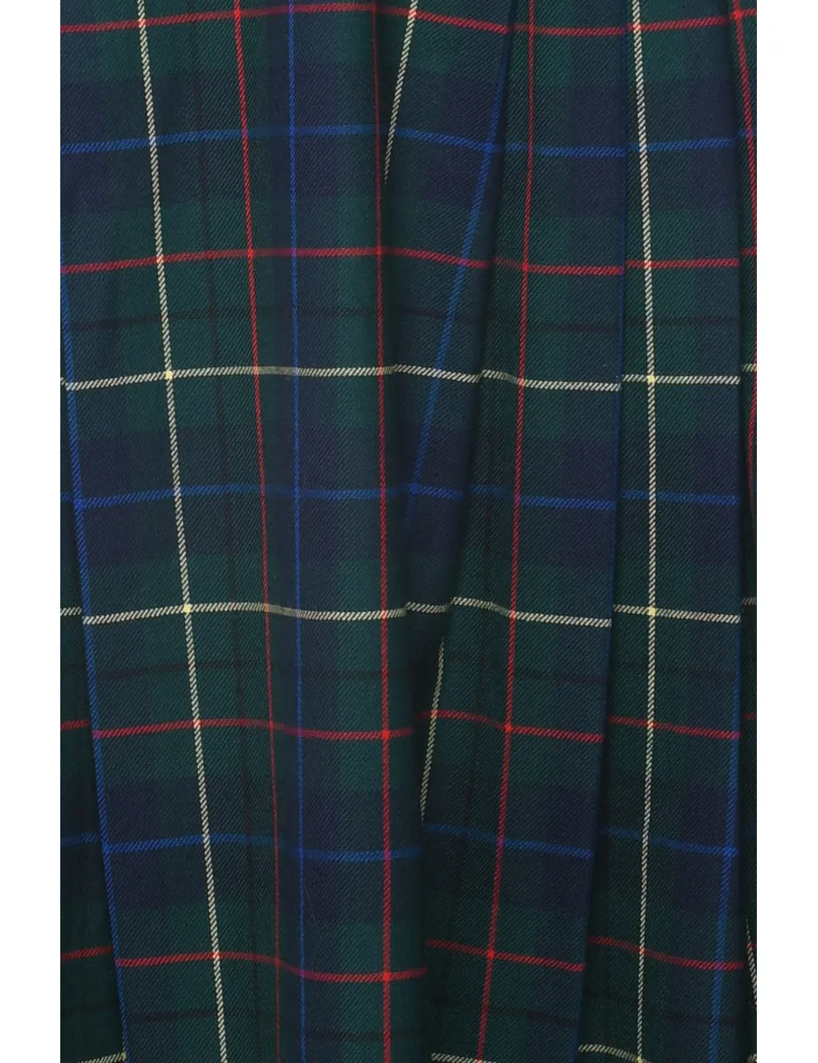 Wool Pendleton Midi Skirt - S