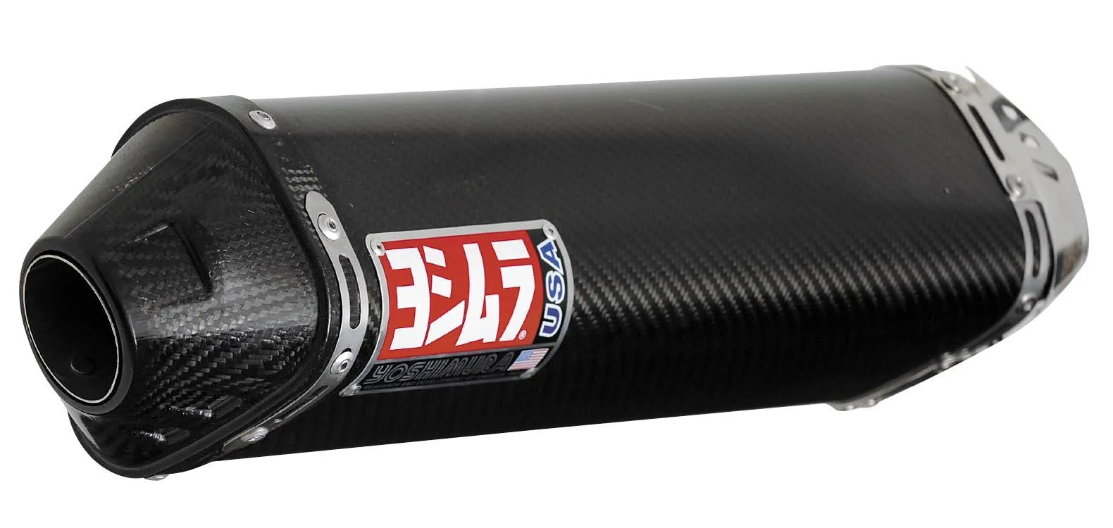 Yoshimura TRC (Tri-Oval w- Cone End Cap) Slip-On Carbon Fiber (Yamaha)