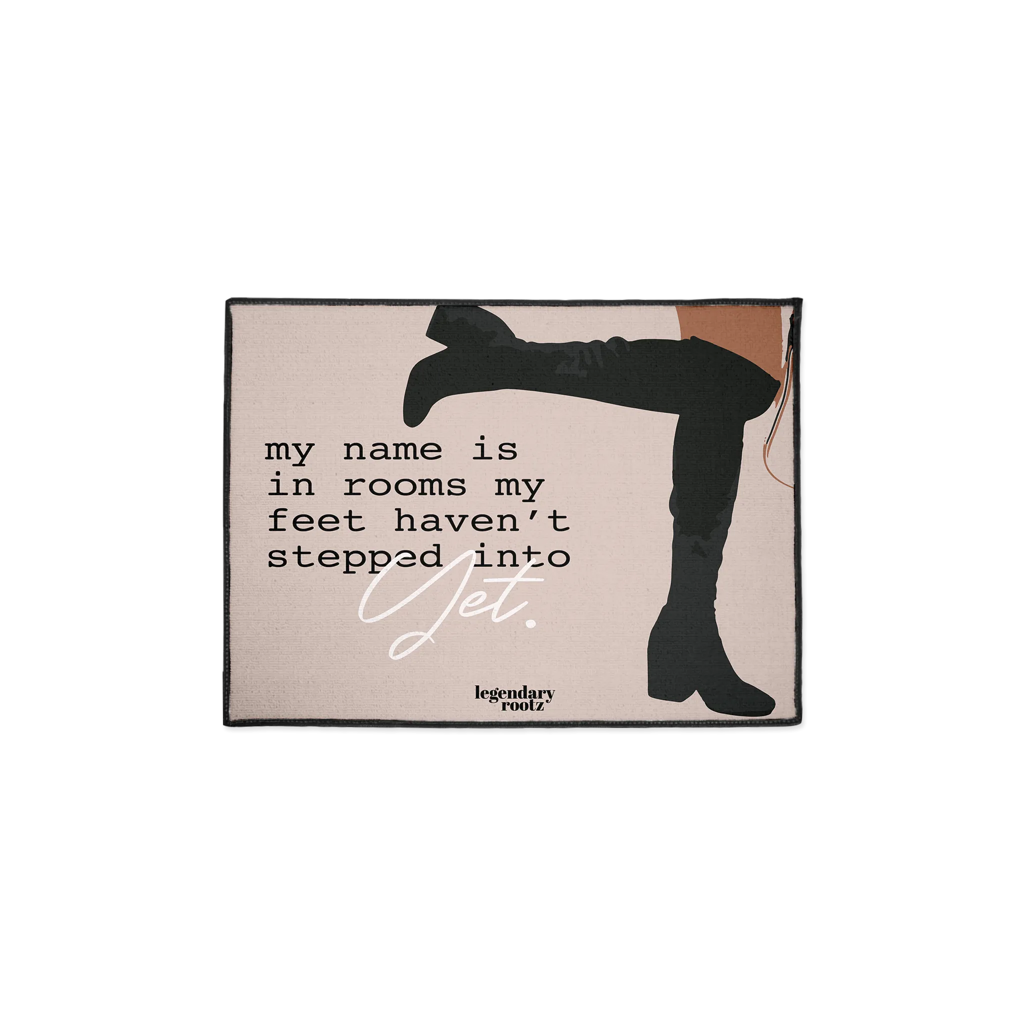 Your Name Is In Rooms | Floor Mat