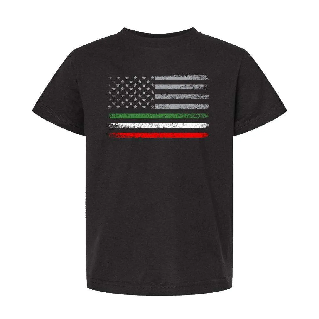 Youth Italian-American Flag Tee