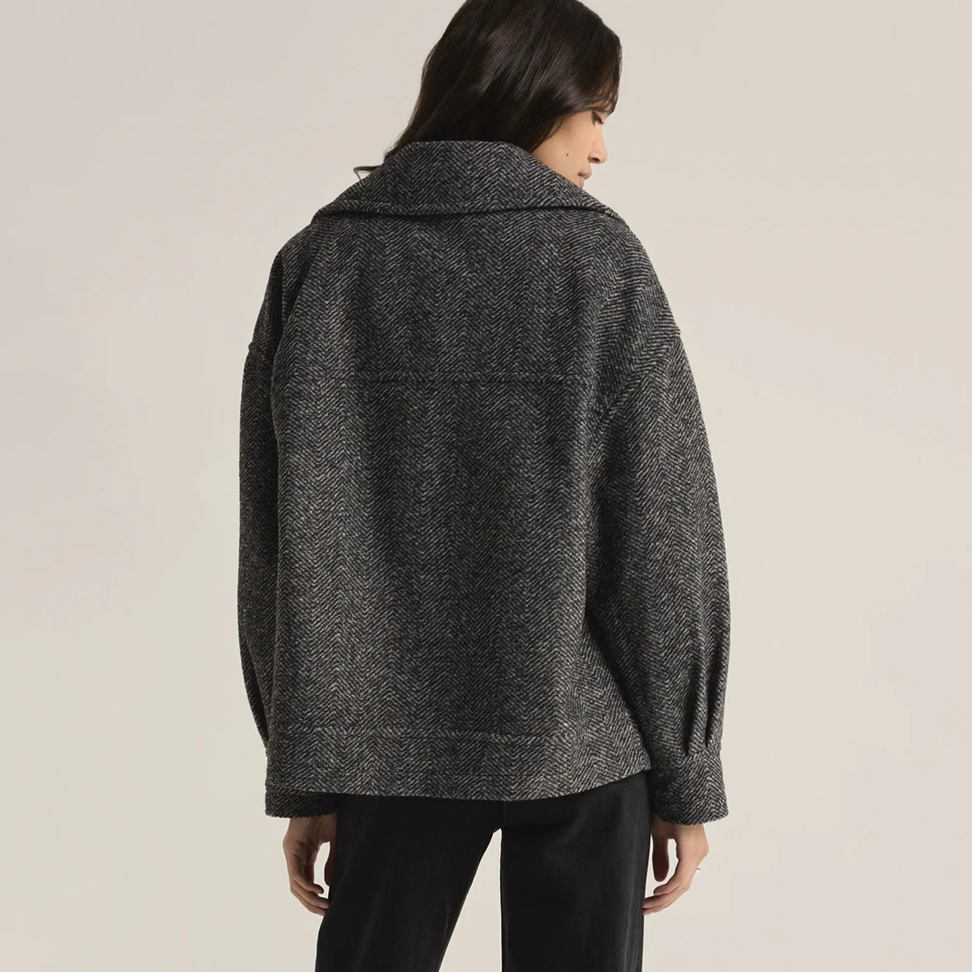 Z Supply Ari Herringbone Coat